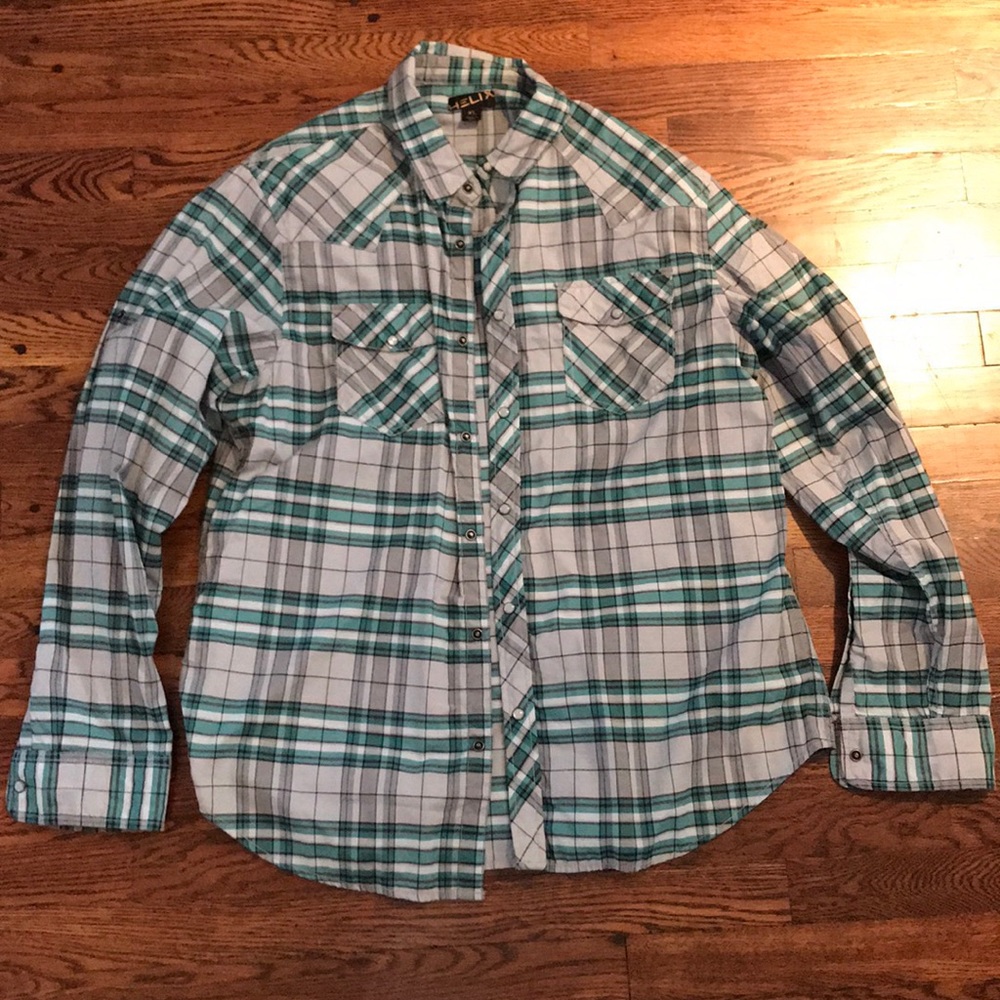 Men’s Helix Western Pearl Button Shirt